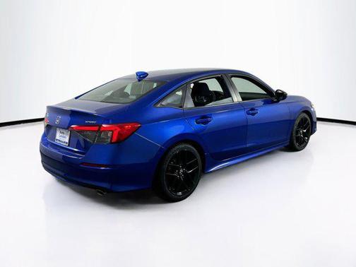 Aegean Blue Metallic 2023 Honda Civic Sport