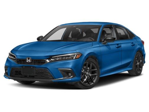 Aegean Blue Metallic 2023 Honda Civic Sport