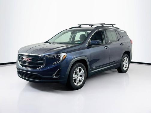 Blue Steel Metallic 2019 GMC Terrain SLE