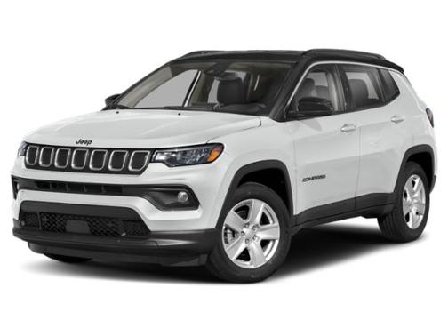 Bright White Clearcoat 2022 Jeep Compass Latitude