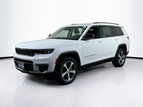 Bright White Clearcoat 2023 Jeep Grand Cherokee L Limited