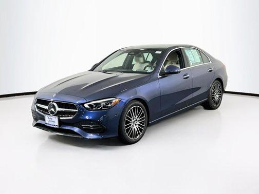 Starling Blue Metallic 2024 Mercedes-Benz C-Class C 300 4MATIC