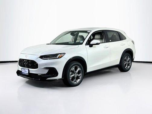 Platinum White Pearl 2023 Honda HR-V EX-L