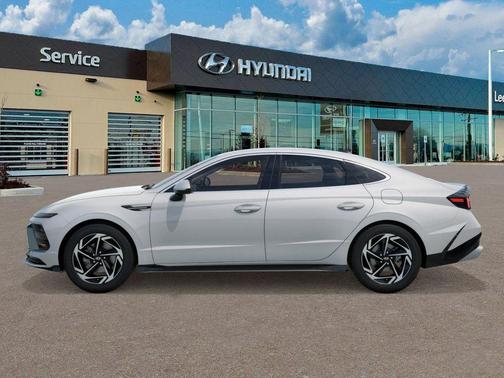 Serenity White 2026 Hyundai SONATA SEL