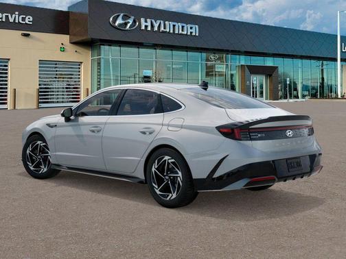 Serenity White 2026 Hyundai SONATA SEL