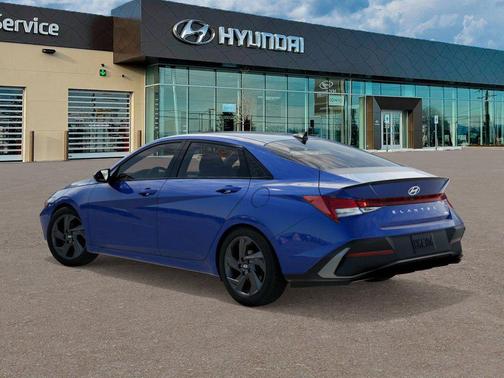 Intense Blue 2026 Hyundai ELANTRA HEV SEL Sport