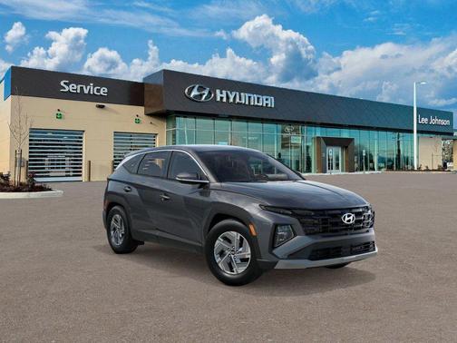 Ecotronic Gray 2026 Hyundai TUCSON Hybrid Blue SE