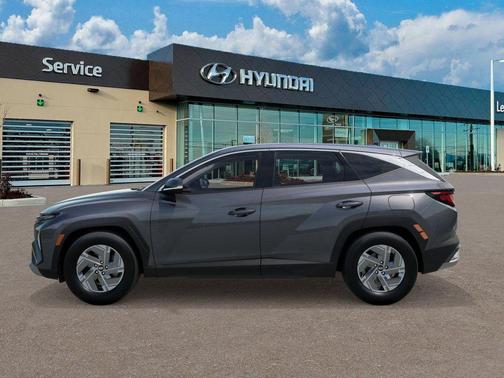 Ecotronic Gray 2026 Hyundai TUCSON Hybrid Blue SE