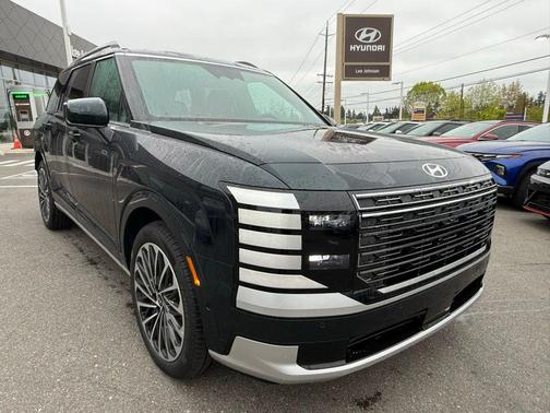 Robust Emerald Pearl 2026 Hyundai Palisade Hybrid Calligraphy