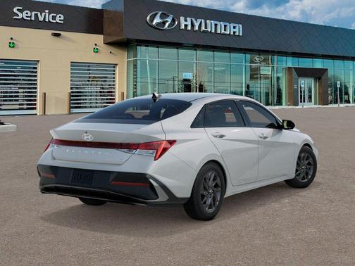 Serenity White Pearl 2026 Hyundai ELANTRA HEV Blue