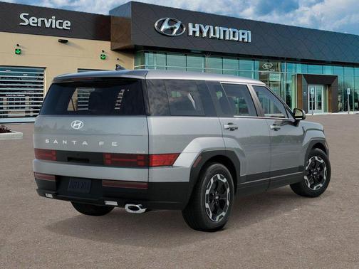 Shimmering Silver 2026 Hyundai SANTA FE SE