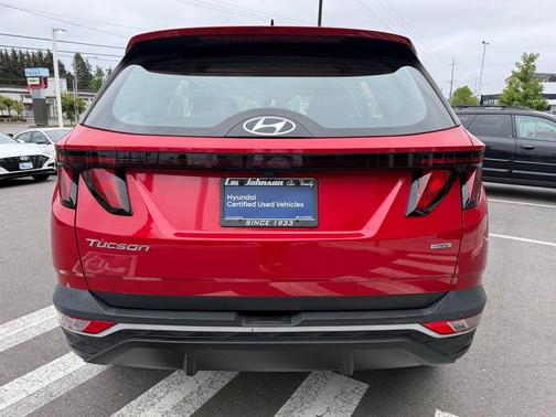 Calypso Red 2023 Hyundai TUCSON SE