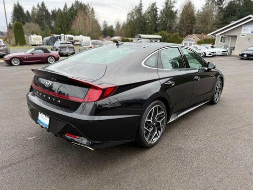 Phantom Black 2021 Hyundai SONATA N Line
