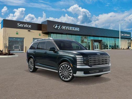 Robust Emerald Pearl 2026 Hyundai Palisade Hybrid Calligraphy