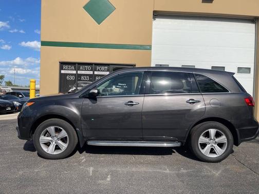 Polished Metal Metallic 2011 Acura MDX AWD 4dr Tech Pkg