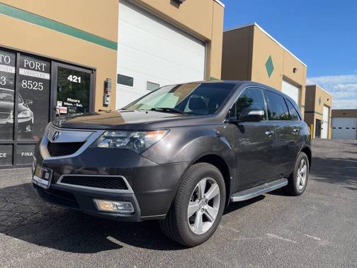 Polished Metal Metallic 2011 Acura MDX AWD 4dr Tech Pkg