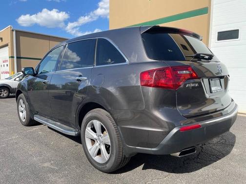Polished Metal Metallic 2011 Acura MDX AWD 4dr Tech Pkg