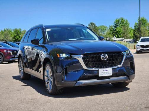 Deep Crystal Blue Mica 2026 Mazda CX-90 PHEV Preferred