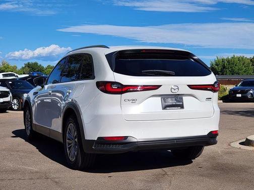 Rhodium White Metallic 2024 Mazda CX-90 3.3 Turbo Preferred Plus