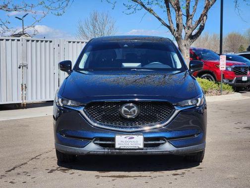 Deep Crystal Blue Mica 2021 Mazda CX-5 Grand Touring