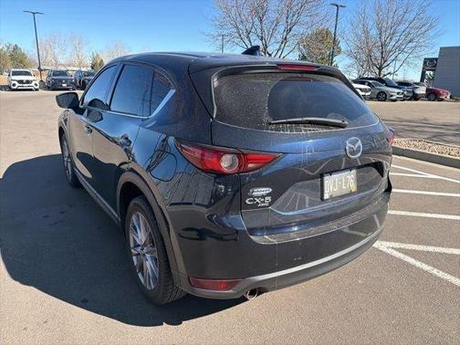 Deep Crystal Blue Mica 2021 Mazda CX-5 Grand Touring