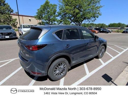 Eternal Blue Mica 2021 Mazda CX-5 Touring