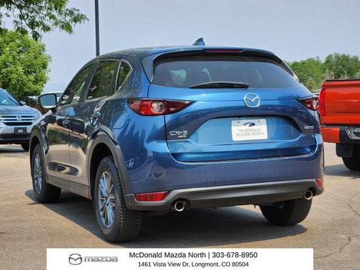 Eternal Blue Mica 2021 Mazda CX-5 Touring