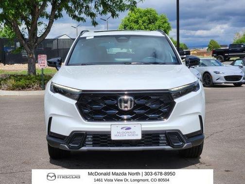 White 2025 Honda CR-V Hybrid Sport-L