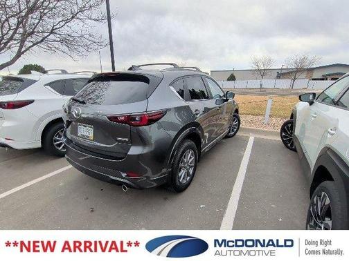 Machine Gray Metallic 2024 Mazda CX-5 Preferred