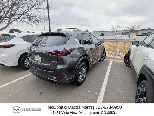 Machine Gray Metallic 2024 Mazda CX-5 Preferred