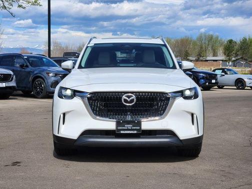 Rhodium White Metallic 2024 Mazda CX-90 PHEV Preferred