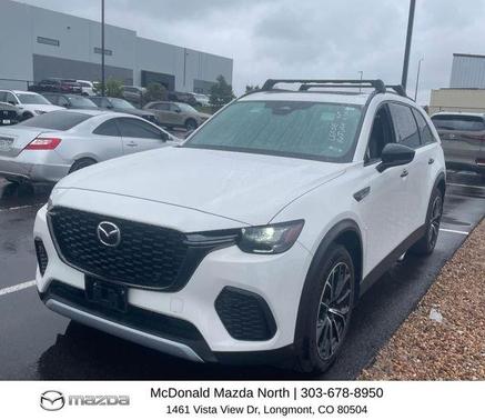 Rhodium White Premium 2025 Mazda CX-70 CX-70