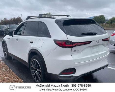 Rhodium White Premium 2025 Mazda CX-70 CX-70