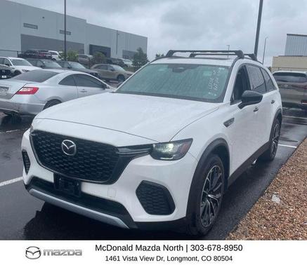 Rhodium White Premium 2025 Mazda CX-70 CX-70