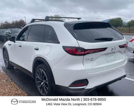 Rhodium White Premium 2025 Mazda CX-70 CX-70