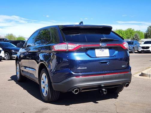 Blue Jeans Metallic 2017 Ford Edge SE
