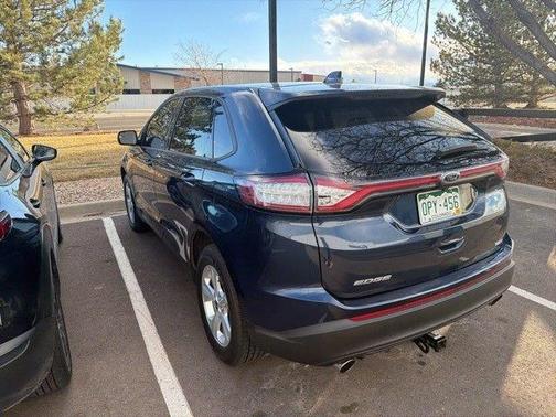 Blue Jeans Metallic 2017 Ford Edge SE