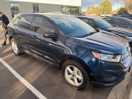 Blue Jeans Metallic 2017 Ford Edge SE