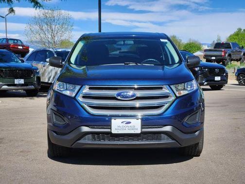Blue Jeans Metallic 2017 Ford Edge SE