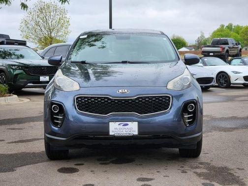 Pacific Blue 2017 Kia Sportage LX