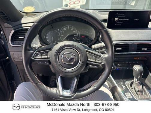 Polymetal Gray Metallic 2022 Mazda CX-9 Carbon Edition