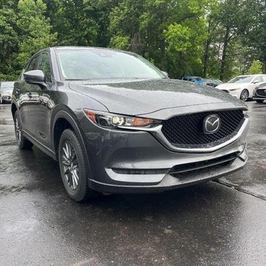 Machine Gray Metallic 2021 Mazda CX-5 Touring