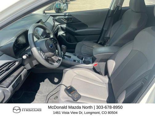 Crystal White Pearl 2025 Subaru Crosstrek Premium
