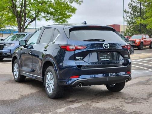 Deep Crystal Blue Mica 2025 Mazda CX-5 2.5 S Preferred Package