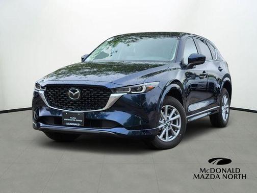 Deep Crystal Blue Mica 2025 Mazda CX-5 2.5 S Preferred Package