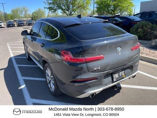 Black Sapphire Metallic 2019 BMW X4 xDrive30i