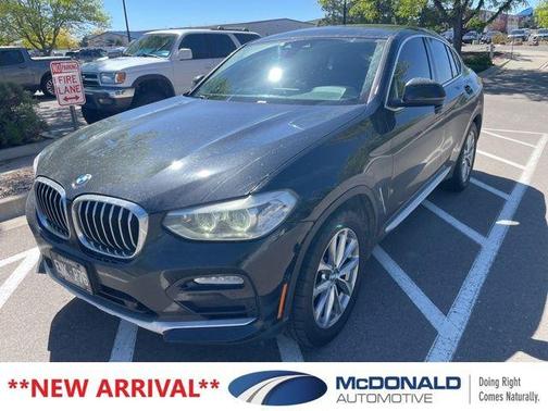 Black Sapphire Metallic 2019 BMW X4 xDrive30i