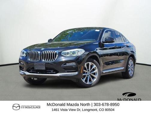 Black Sapphire Metallic 2019 BMW X4 xDrive30i