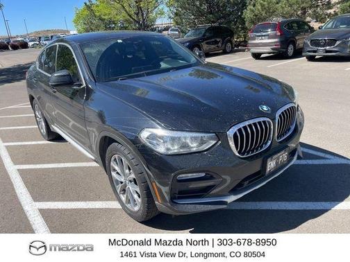 Black Sapphire Metallic 2019 BMW X4 xDrive30i