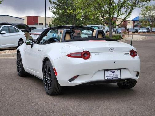 Snowflake White Pearl 2026 Mazda MX-5 Miata Grand Touring